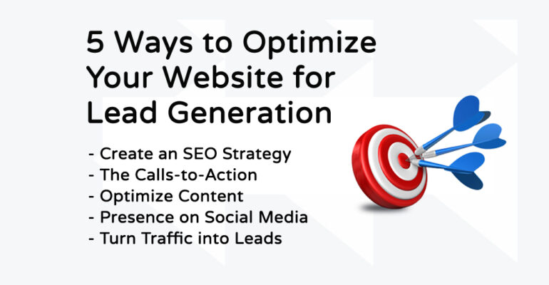Optimize your website for Lead Generation