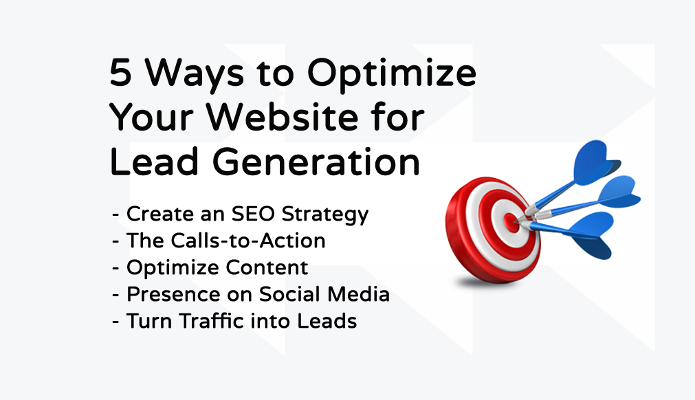 Optimize your website for Lead Generation